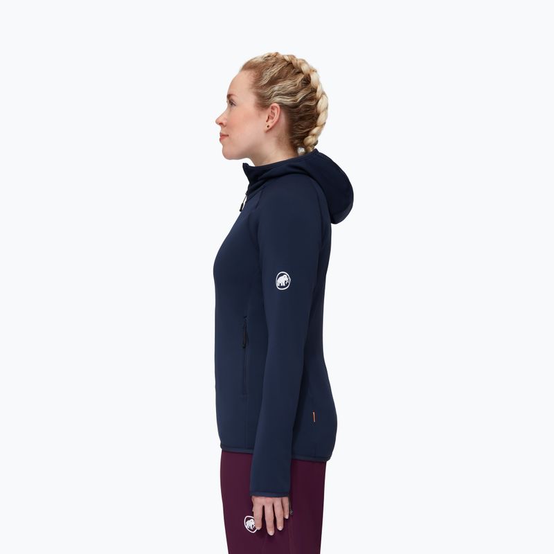 Дамски суитшърт за трекинг Mammut Aconcagua ML Hooded Jacket Women marine 3