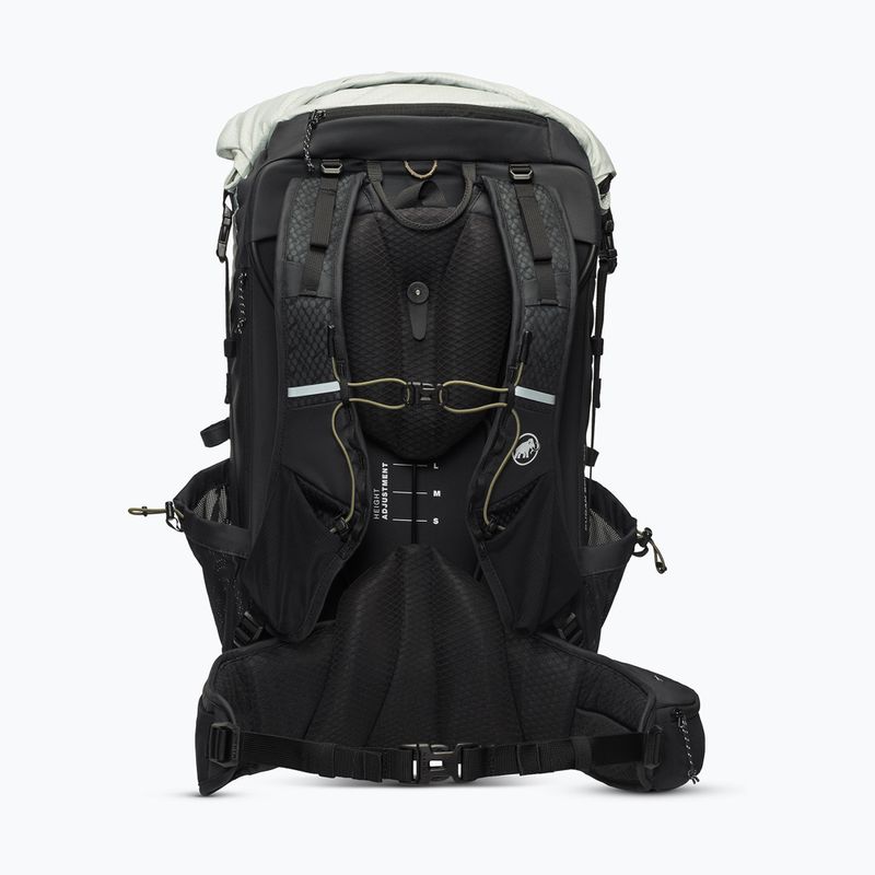Туристическа раница Mammut Ducan Spine 28-35 l silver sage/black 2