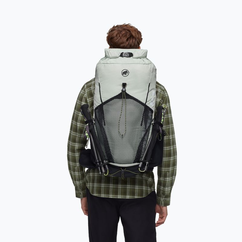 Туристическа раница Mammut Ducan Spine 28-35 l silver sage/black 3