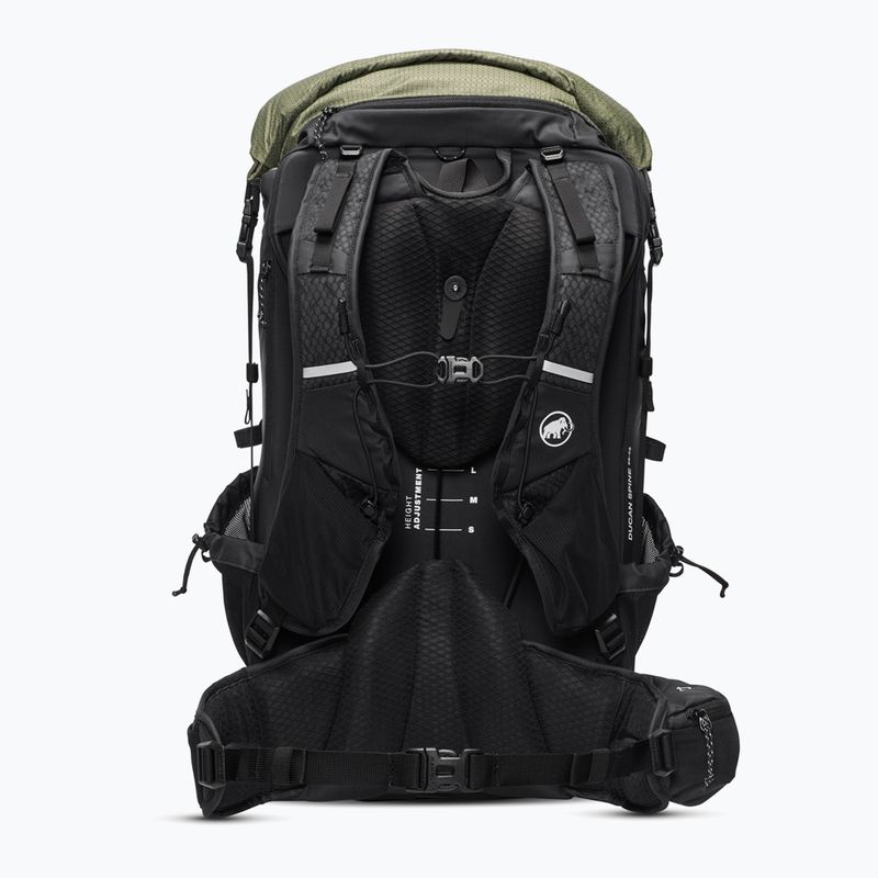 Туристическа раница Mammut Ducan Spine 28-35 l marsh/black 2