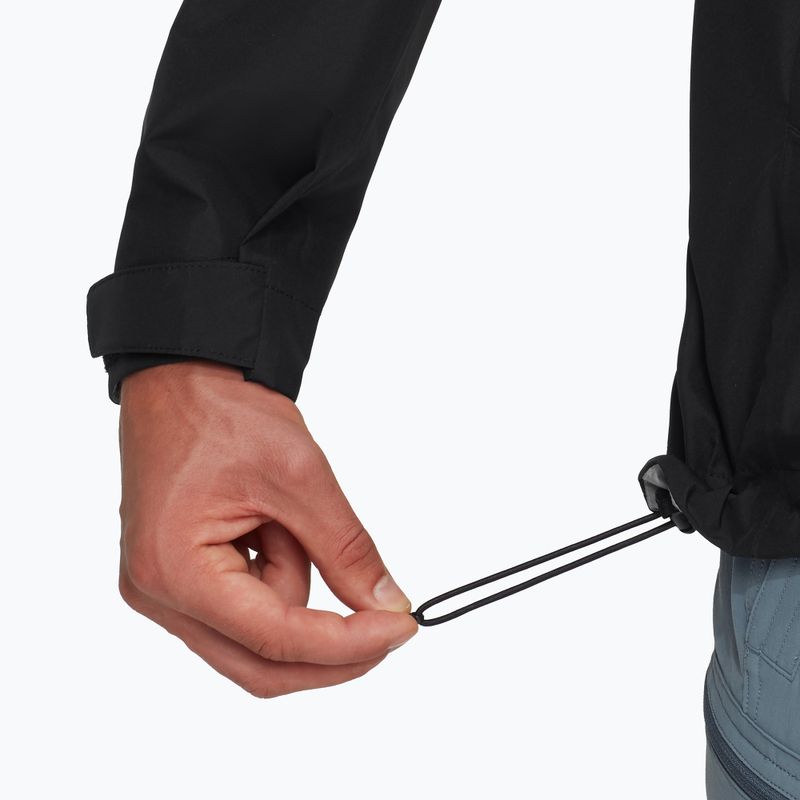 Мъжко непромокаемо яке Mammut Treeline HS Hooded black 7