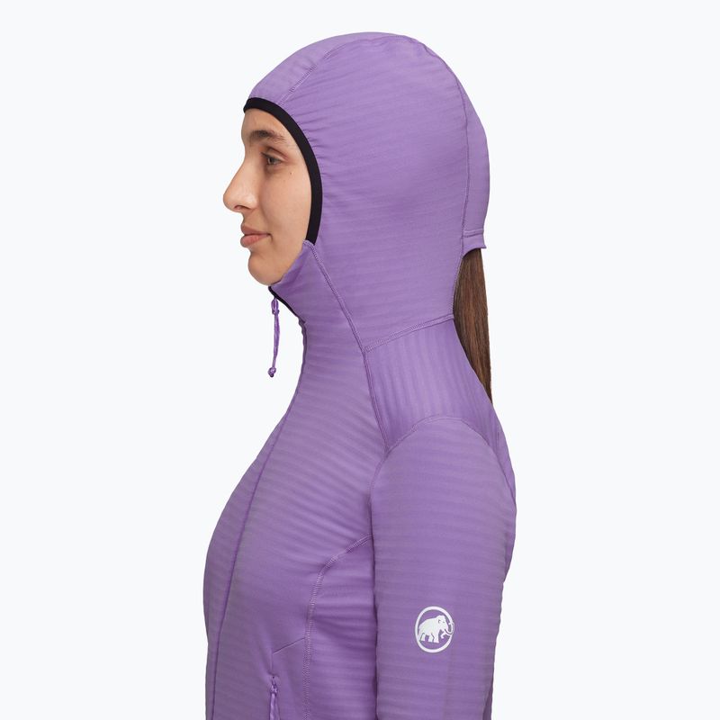 Mammut дамски потник за трекинг Taiss Light ML с качулка lavandin black 4