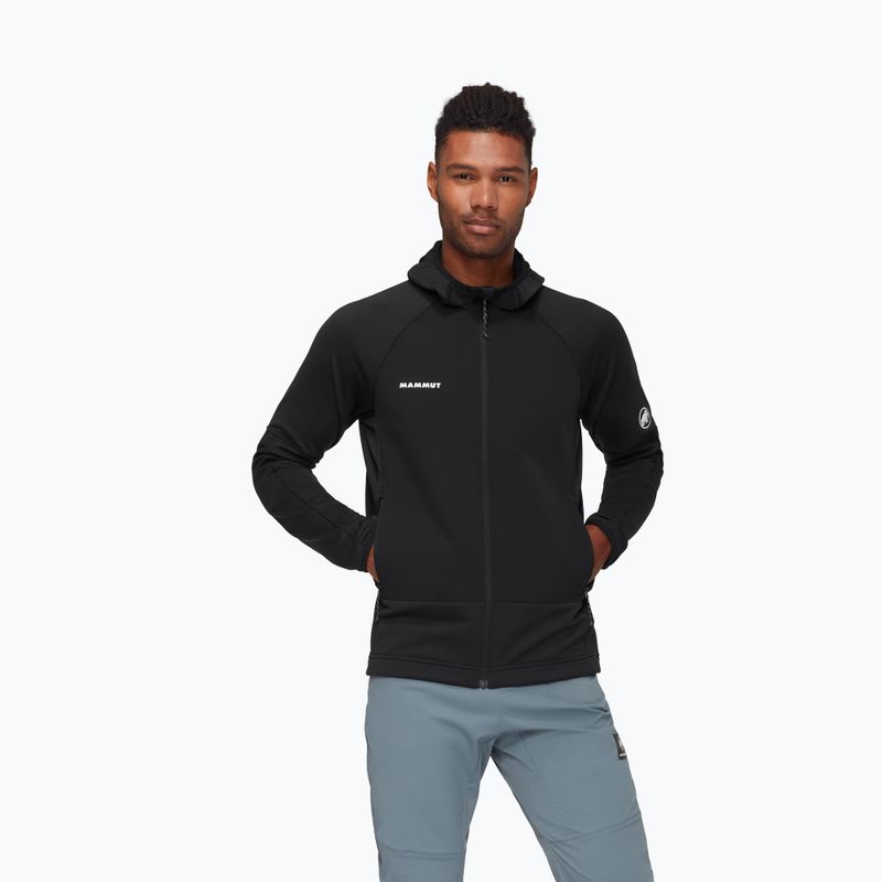 Mammut Massone ML Мъжко яке с качулка черно