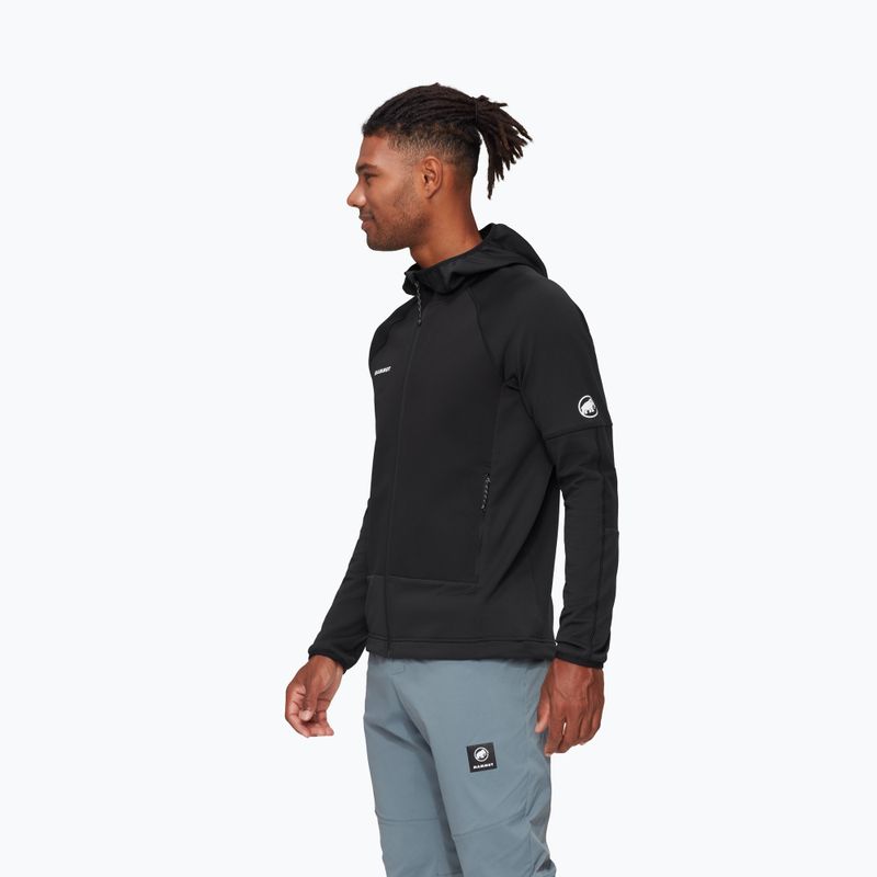 Mammut Massone ML Мъжко яке с качулка черно 3