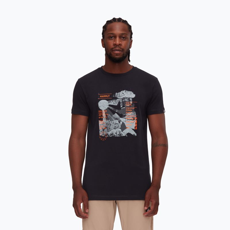 Мъжка тениска Mammut Massone Quickdraw black