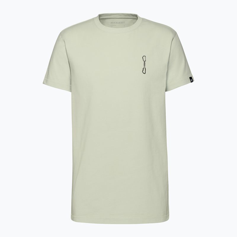 Мъжка тениска Mammut Massone Quickdraw silver sage