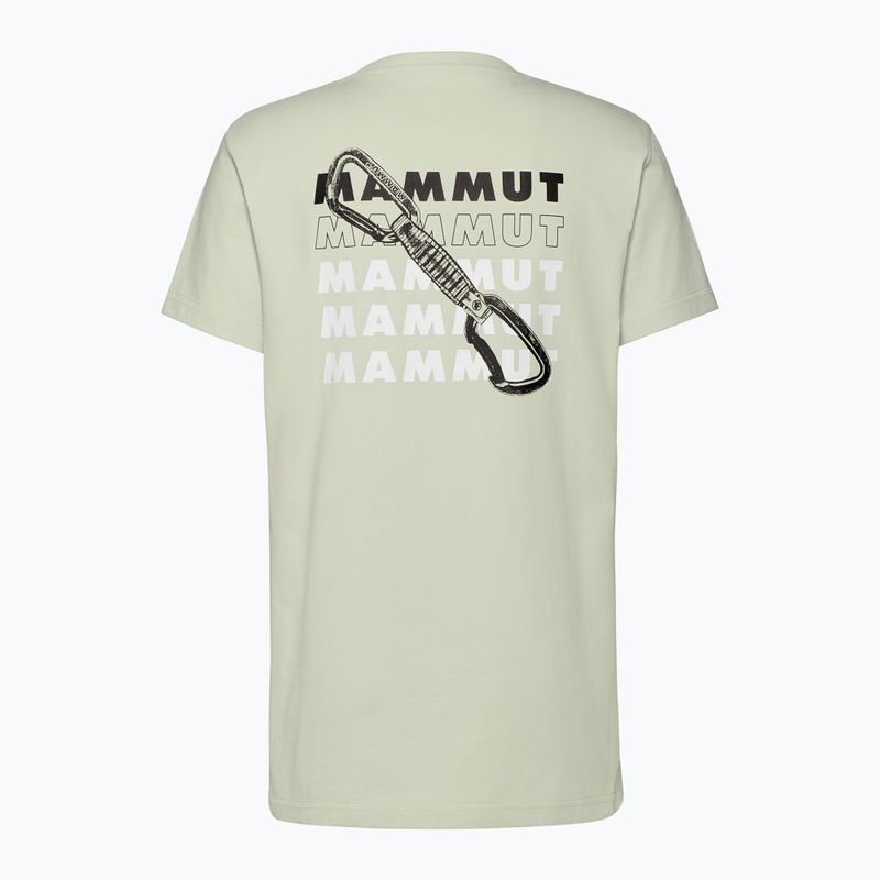Мъжка тениска Mammut Massone Quickdraw silver sage 2
