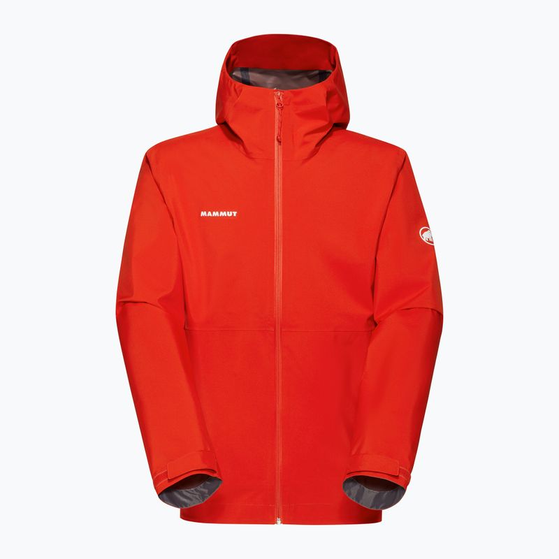 Мъжко дъждобранно яке Mammut Linard Light HS с качулка mammut red