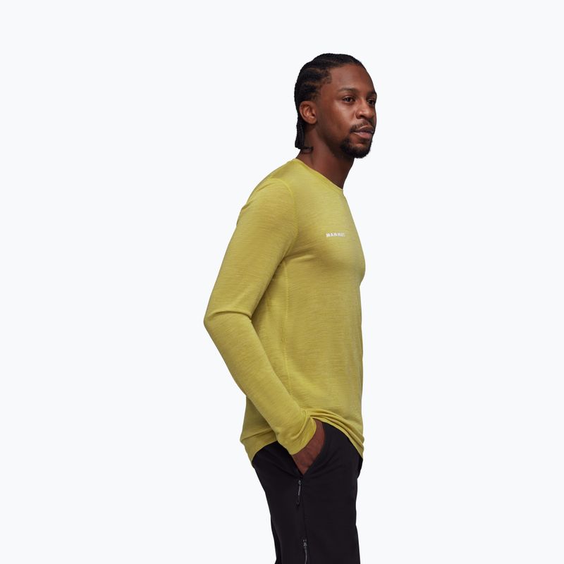 Мъжка блуза с дълъг ръкав Mammut Tree Wool FL aura melange 01690 3