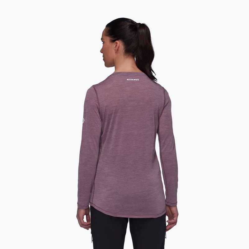 Дамска блуза с дълъг ръкав Mammut Tree Wool FL flux melange 01700 2