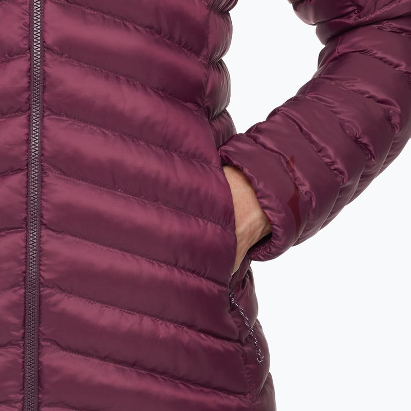 Дамско подплатено яке Mammut Albula IN Hooded wine/black 5