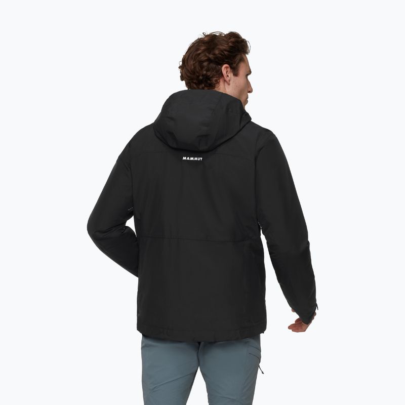 Мъжко яке 3-в-1 Mammut Treeline 3 in 1 HS Hooded Jacket Men black/black 2