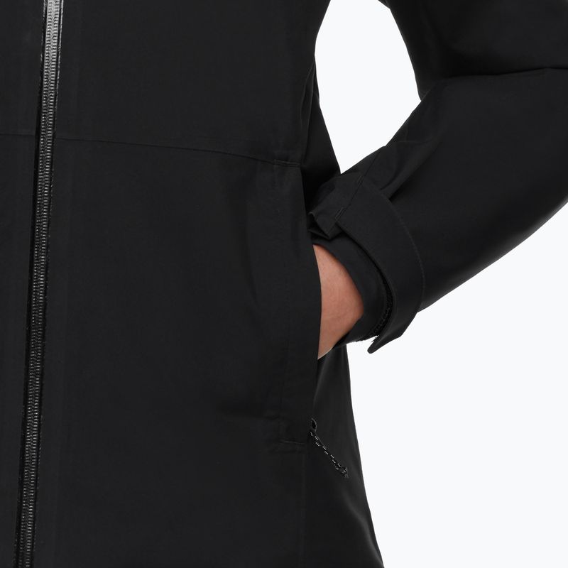 Дамско яке за дъжд Mammut Linard HS Thermo Hooded Jacket Women black 5