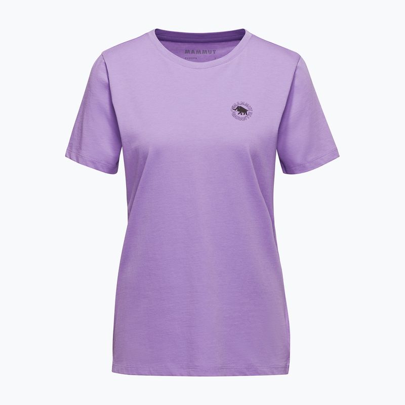 Дамска тениска Mammut Core Classic lavender