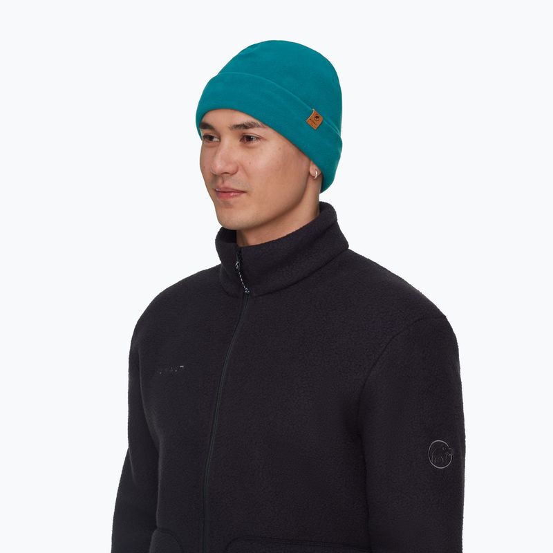 Зимна шапка Mammut Fleece deep teal 3