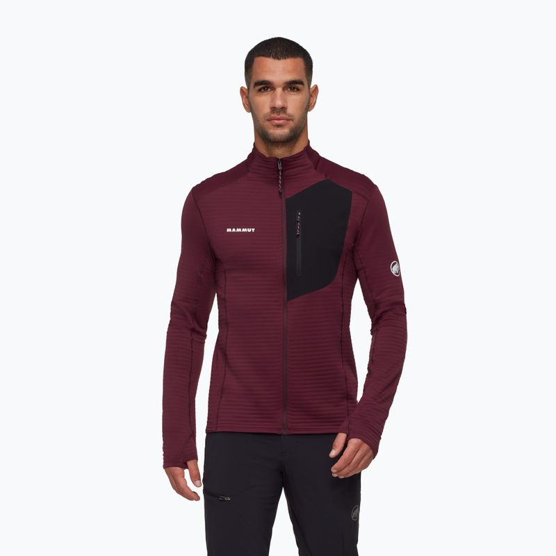 Мъжка блуза Mammut Taiss Light ML wine/black