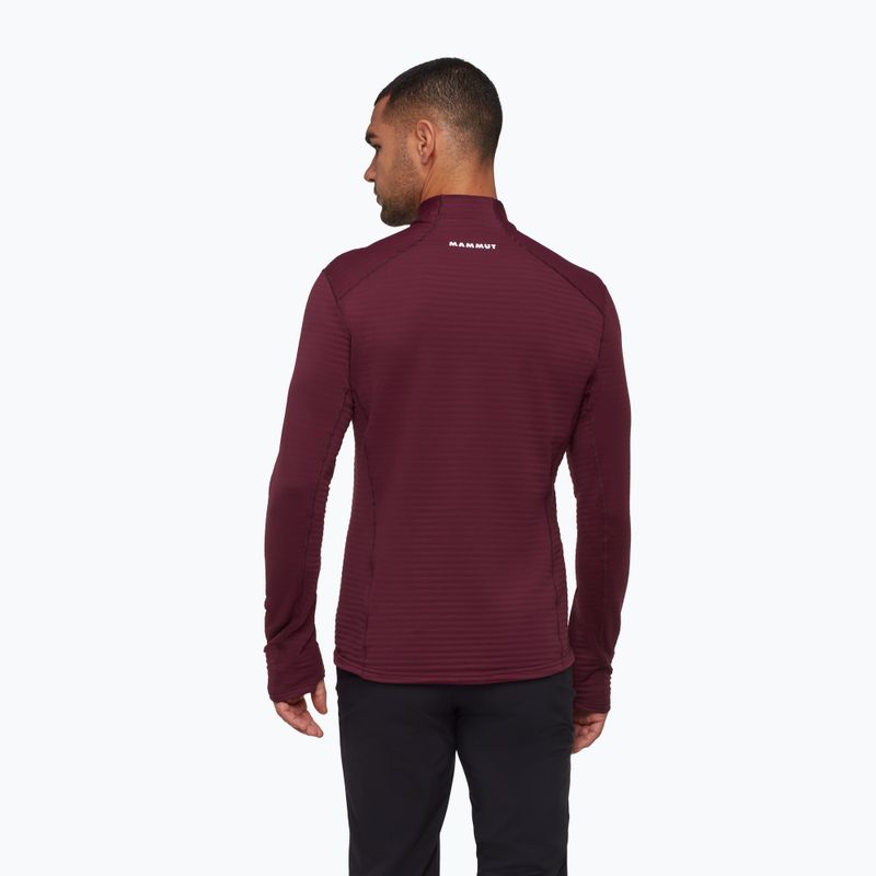 Мъжка блуза Mammut Taiss Light ML wine/black 2