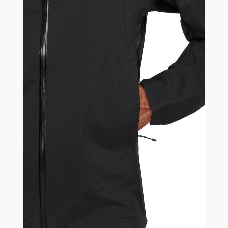 Мъжко ветроустойчиво яке Mammut Ducan HS Hooded black 6