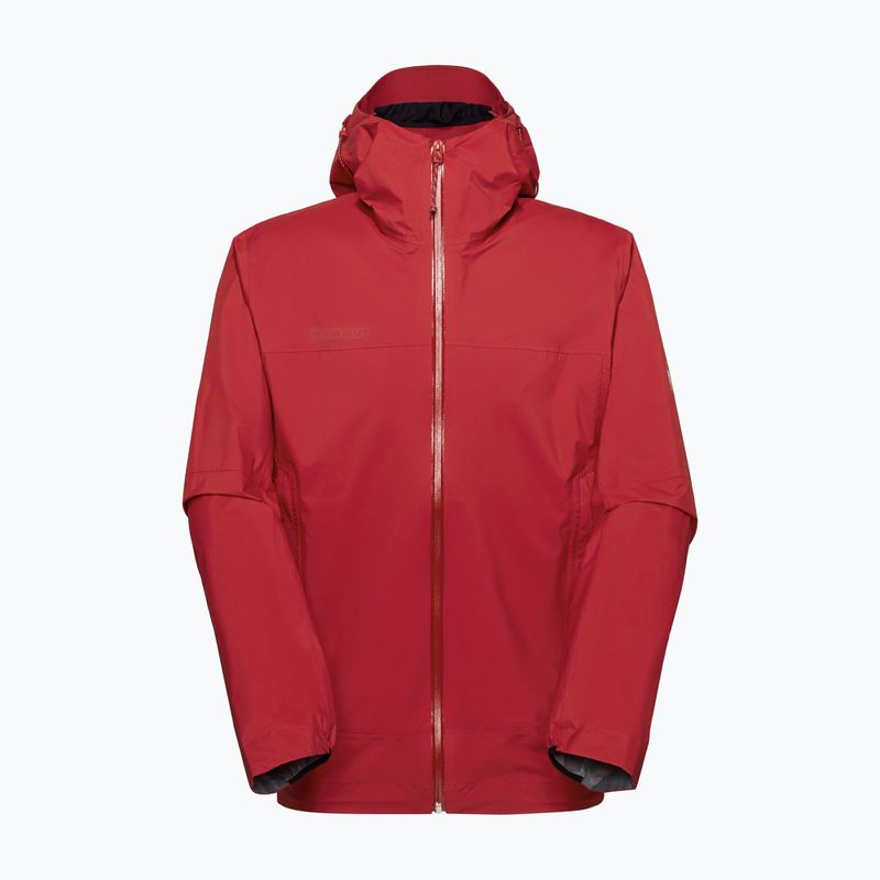Мъжко ветроустойчиво яке Mammut Ducan HS Hooded dark mammut red 8