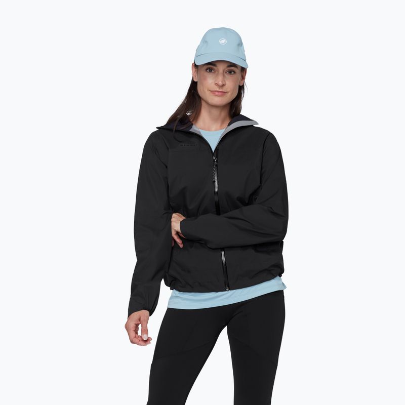 Дамско ветроустойчиво яке Mammut Ducan HS Hooded black