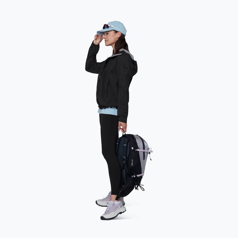Дамско ветроустойчиво яке Mammut Ducan HS Hooded black 2