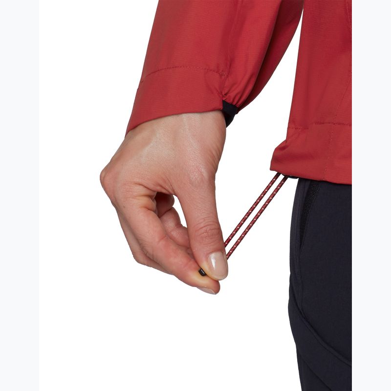 Дамско ветроустойчиво яке Mammut Ducan HS Hooded dark mammut red 7