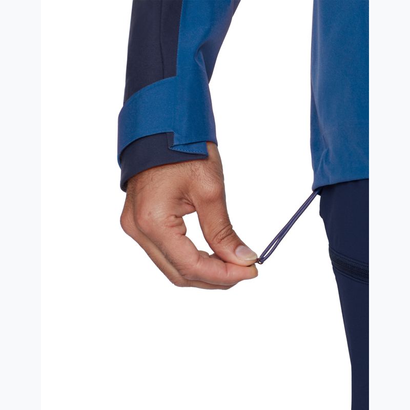 Мъжко яке за дъжд Mammut Crater IV HS Hooded tschiel/marine 8