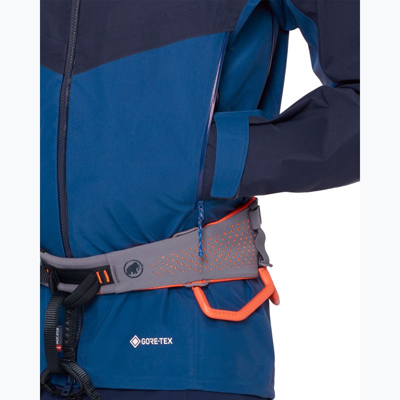 Мъжко яке за дъжд Mammut Crater IV HS Hooded tschiel/marine 9