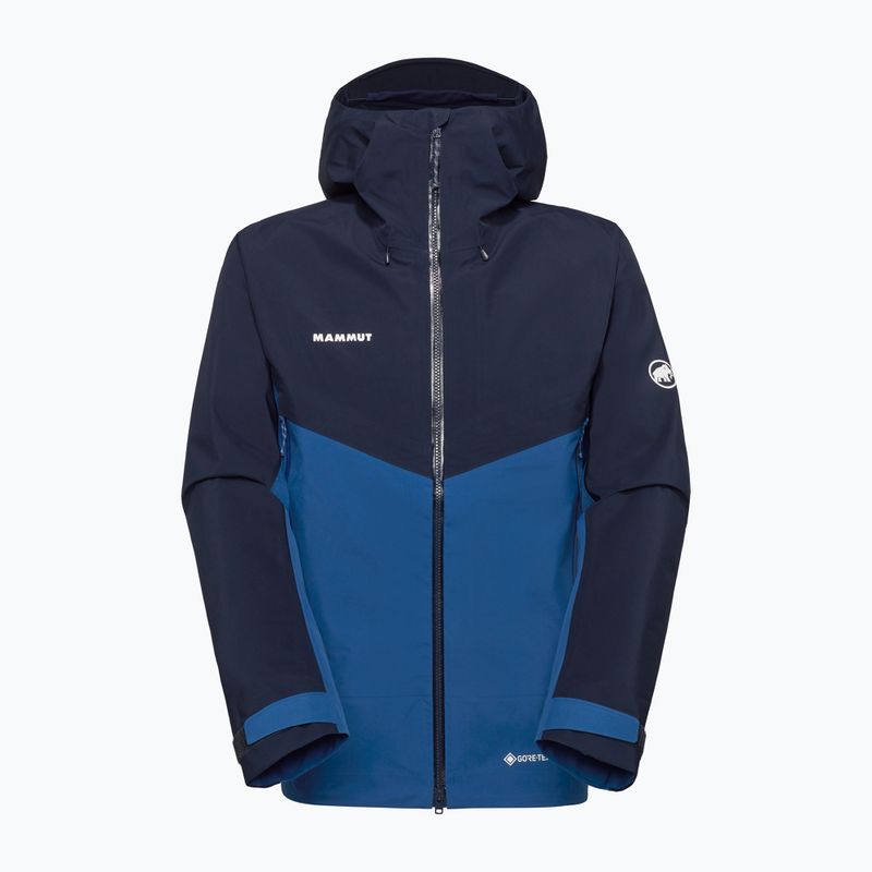 Мъжко яке за дъжд Mammut Crater IV HS Hooded tschiel/marine 10