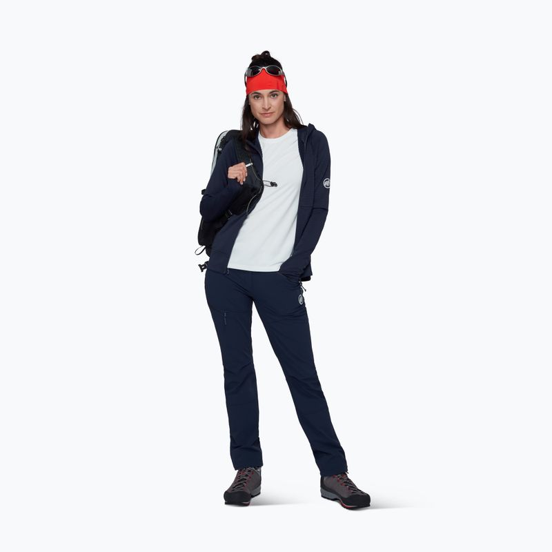 Дамски суитшърт Mammut Taiss ML Hooded marine 2