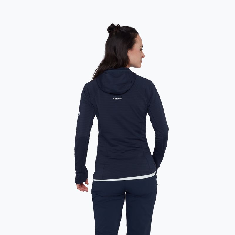 Дамски суитшърт Mammut Taiss ML Hooded marine 3