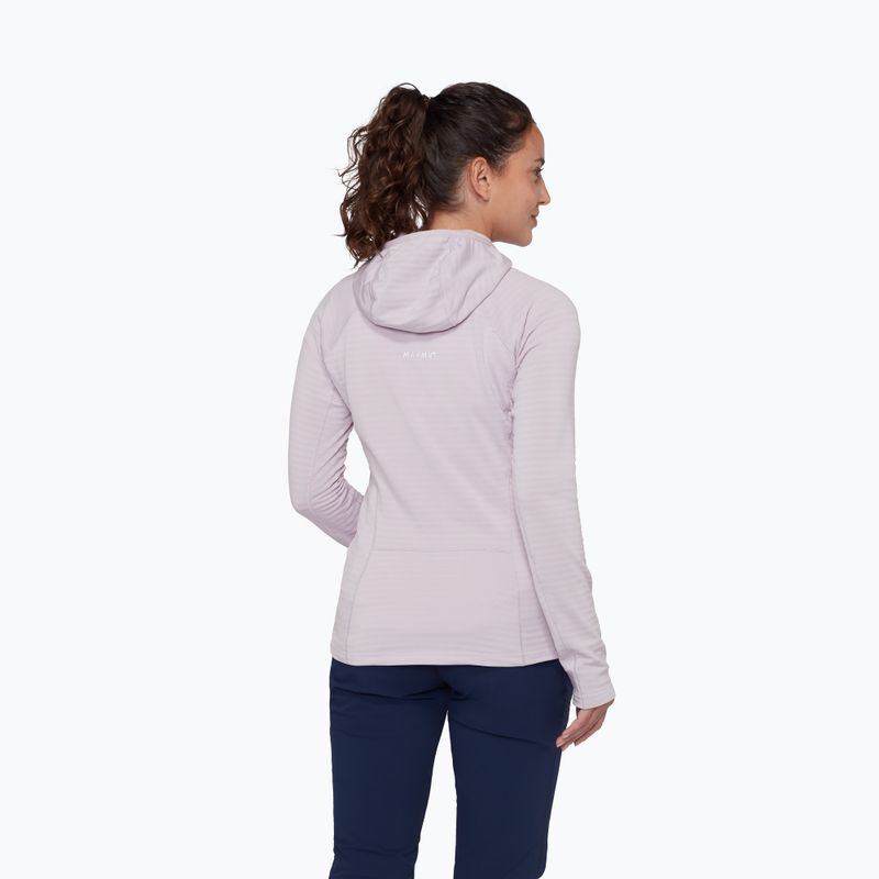 Дамски суитшърт Mammut Taiss ML Hooded alpine calamint 3