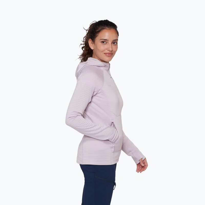 Дамски суитшърт Mammut Taiss ML Hooded alpine calamint 4