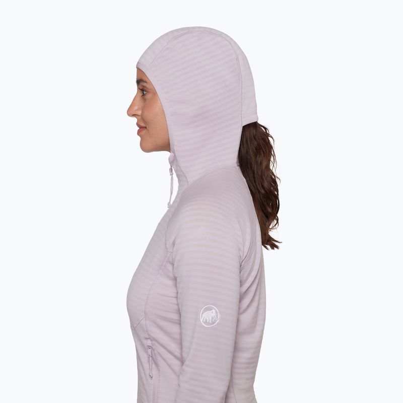 Дамски суитшърт Mammut Taiss ML Hooded alpine calamint 5