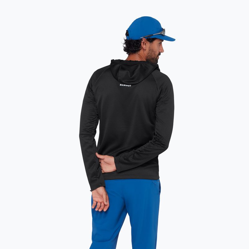 Мъжки трекинг суитшърт Mammut Crag ML Hooded black 3