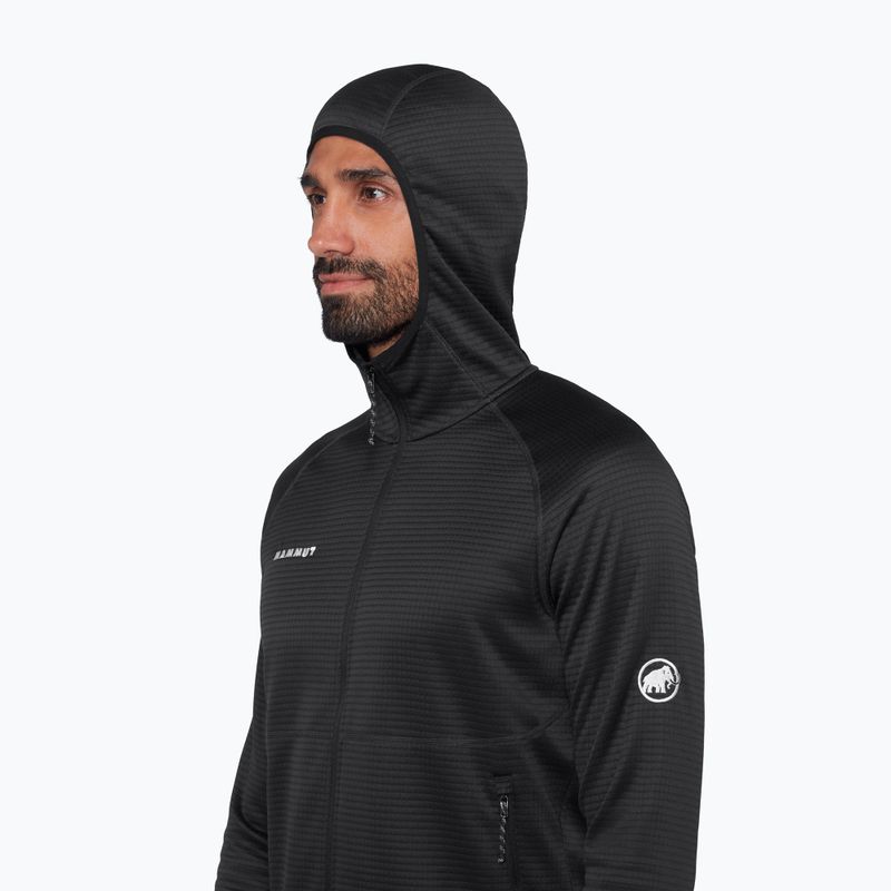 Мъжки трекинг суитшърт Mammut Crag ML Hooded black 5
