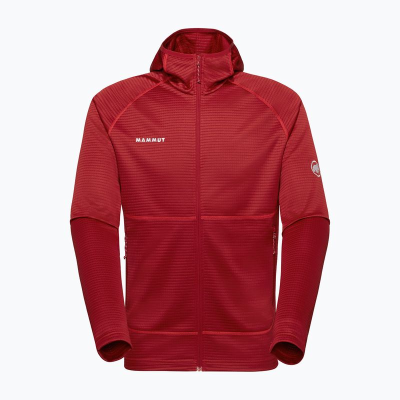 Мъжки трекинг суитшърт Mammut Crag ML Hooded dark mammut red 6