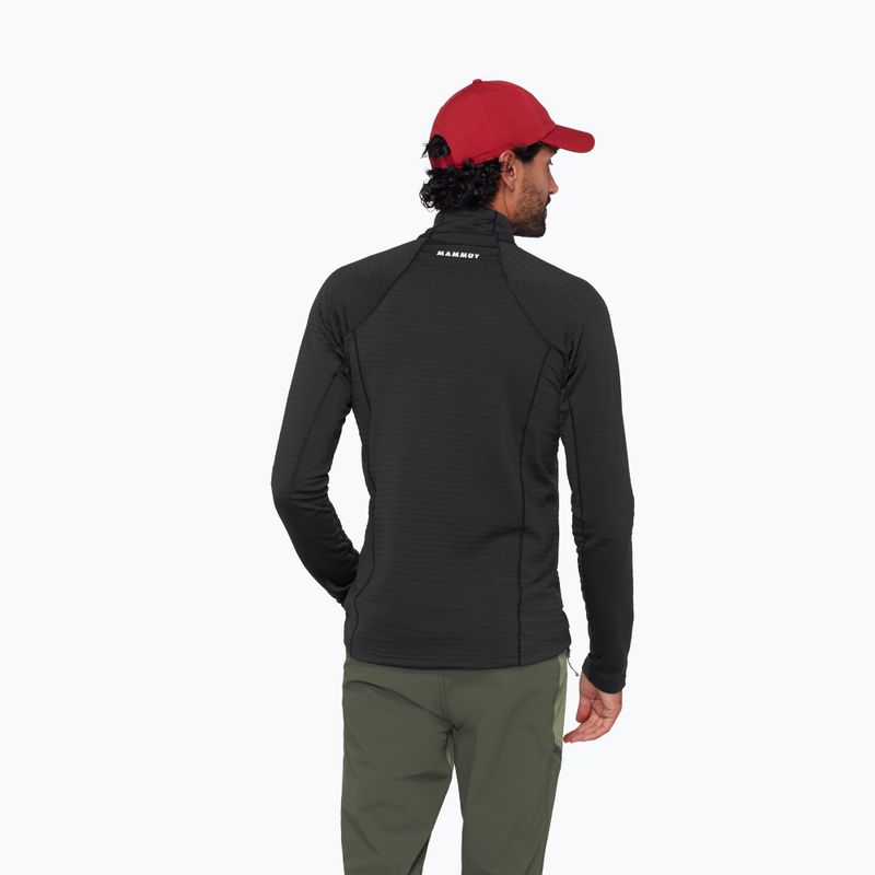 Мъжки суитшърт Mammut Taiss ML Half Zip Pull black 3