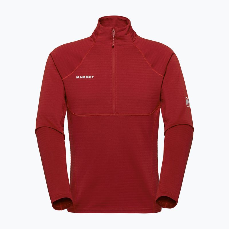 Мъжки суитшърт Mammut Taiss ML Half Zip Pull dark mammut red 5