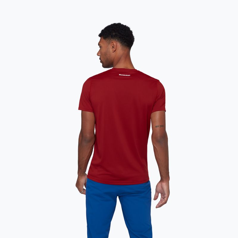 Мъжка тениска Mammut Selun FL dark mammut red 3