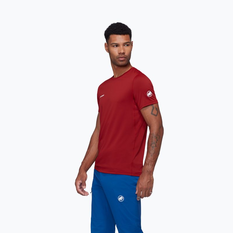 Мъжка тениска Mammut Selun FL dark mammut red 4