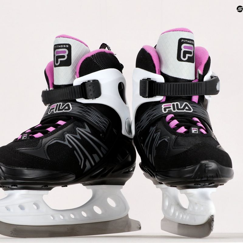 Дамски кънки FILA Primo Lady black/grey/magenta 15