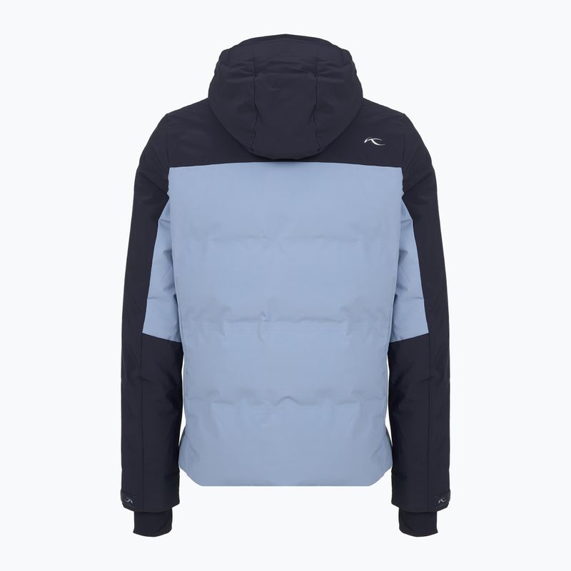 Мъжко скиорско яке KJUS Green Line 2.0 neptune/deep space 2