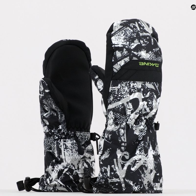 Детски сноуборд ръкавици Dakine Yukon Mitt black-grey D10003196 7