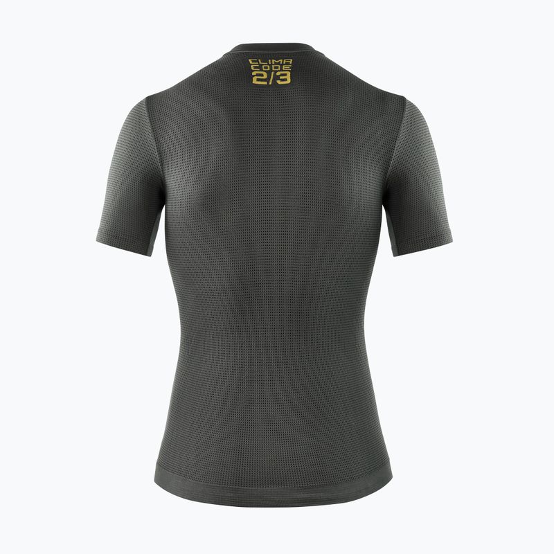 Мъжка тениска за колоездене ASSOS Spring Fall Skin Layer P1 anthracite grey 2