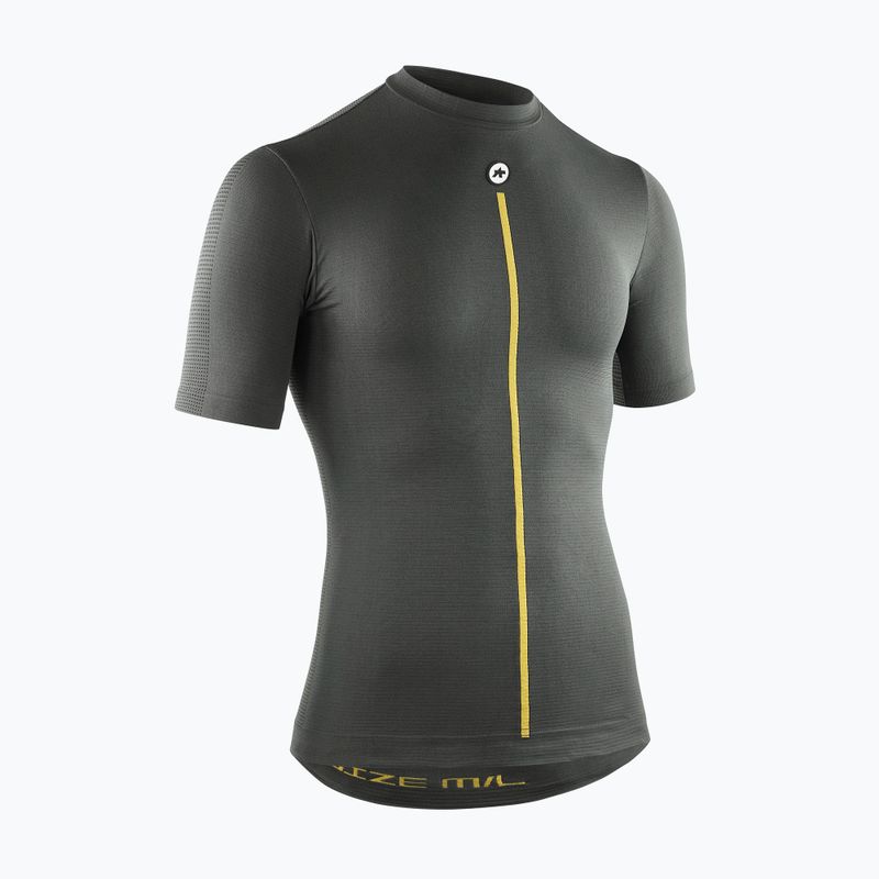 Мъжка тениска за колоездене ASSOS Spring Fall Skin Layer P1 anthracite grey 3
