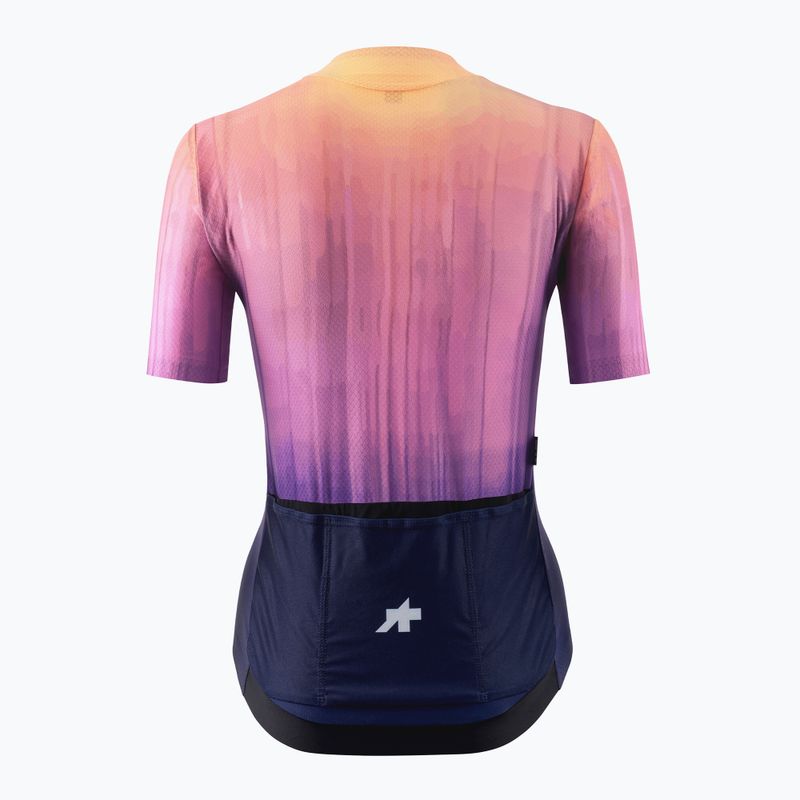 Дамска тениска за колоездене ASSOS Dyora R S11 Surface violet trip 2