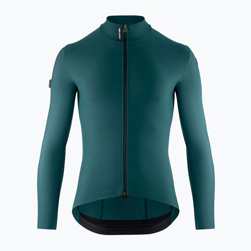 Мъжки суитшърт за колоездене ASSOS Mille GT Spring Fall C2 foundation green