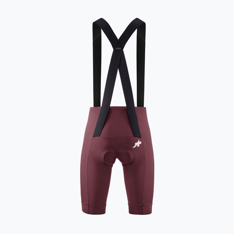 Мъжки шорти за колоездене ASSOS Mille GT S11 Bib Shorts burgundy red 2