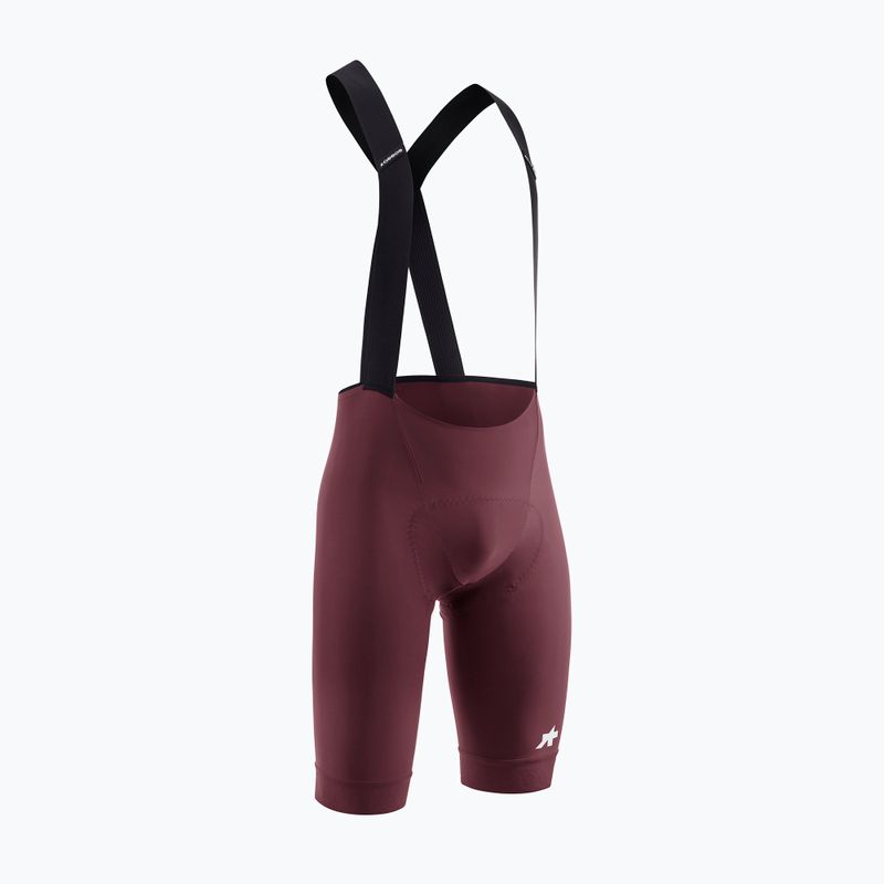 Мъжки шорти за колоездене ASSOS Mille GT S11 Bib Shorts burgundy red 3